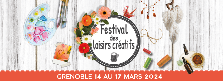 Festival des Loisirs Créatifs- GRENOBLE-2024 - Broderie Point à Point