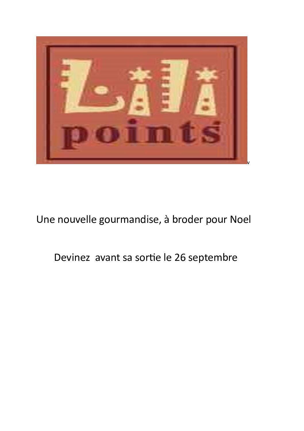 Lilipoints-gourmandise pour NOEL-