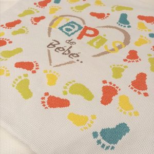 Semi-KIT- TAPIS de SOL : fiche Lilipoints § coupon de toile