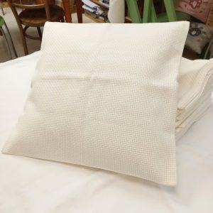 Coussin carré Blanc Cassé 40 x 40 (housse)