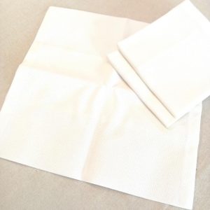 Coussin carré blanc  40 x 40 (housse) aida 5 pts